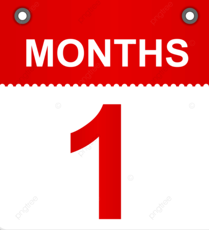 1 months